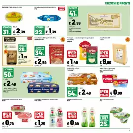 Volantino Iper La Grande Pagina 13: Yogurt Zymil €2,49, Formaggio o pecorino stagionato grattugiato fresco €1,49