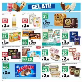 Volantino Iper La Grande Pagina 18: Gelati iper, Gelato affogato Carte d'or €2,99