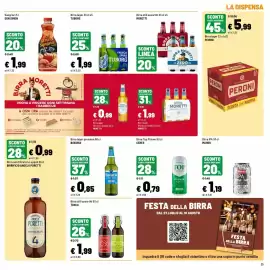 Volantino Iper La Grande Pagina 27: Birra lager TUBORG €1,99, Birra stili MORETTI
