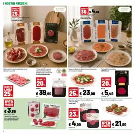 Volantino Iper La Grande Pagina 8: Carpaccio di bovino adulto di razza Piemontese €23,90