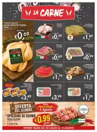 Volantino Coal City Pagina 4: Bistecchi di suino €0,69, Bisteche di pollo al limone €0,99