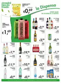 Volantino Coal City Pagina 9: Vino bianco frizzante Solegro €1,99, AMARO BRANCAMENTA €11,99