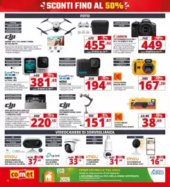 Volantino Comet Pagina 18: GoPro HERO ACTION CAM €194,65, DJI STABILIZZATORE PER SMARTPHONE OSMO MOBILE 8 €151,07