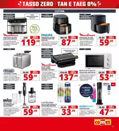 Volantino Comet Pagina 23: PHILIPS FRIGGITRICE AD ARIA AIRFRYER SERIE 2000 €87,99, SMARTWAY MICROONDE WM720CPW €53,91