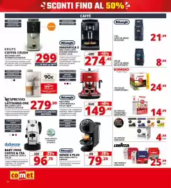 Volantino Comet Pagina 24: DeLonghi MAGNIFICA S MACCHINA CAFFÈ SUPERAUTOMATICA ECAM21.110.B €274,45