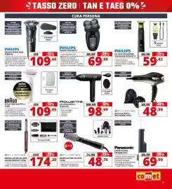 Volantino Comet Pagina 25: Panasonic IDROPULSORE EW-DJ66-A303 €69,99, ASCIUGACAPELLI BELLISSIMA 11933 €48,99