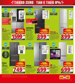 Volantino Comet Pagina 27: Miele FRIGO COMBINATO KFN 4395 DD EL EU1 €899,99, Haier FRIGO AMERICANO HFR3718DNMD €749,99