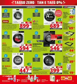 Volantino Comet Pagina 29: AEG LAVATRICE LR7FD104V €594,30, Lavatrice WEA135WCS Miele €899,10