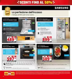 Volantino Comet Pagina 34: Lavastoviglie Serie 6 AI DW60DG770B00 €489,30, Frigorifero da incasso First 60 AI €899,25