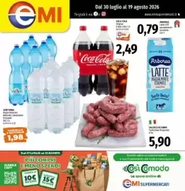 Volantino Emi Supermercati Pagina 1: Arborea Latte UHT parzialmente scremato €0,79