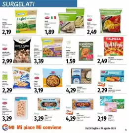 Volantino Emi Supermercati Pagina 11: PIZZOLI Patatine Patasnella €2,29, OCEAN 47 cuori di merluzzo €4,29
