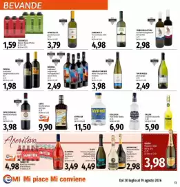 Volantino Emi Supermercati Pagina 13: PERUSIA Grechetto/SangioveseBraccesco €1,98, BRUMALE €2,49