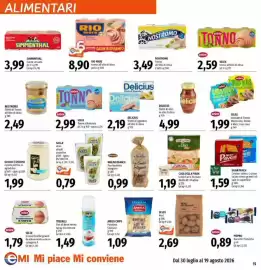 Volantino Emi Supermercati Pagina 15: Gran Pavesi Cracker salato €1,59, CASA DELLA PIADA la Bio Farro €1,19