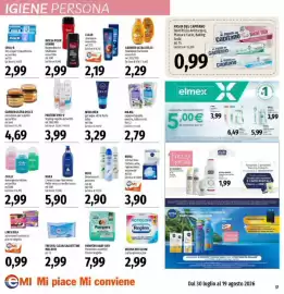 Volantino Emi Supermercati Pagina 17: DOVE Deodoranti persona spray €2,90, CHILLY detergente intimo €2,99