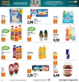Volantino Emi Supermercati Pagina 20: GALBANI Santa Lucia mozzarella per pizza €2,98, Santa Lucia Tris mozzarella €2,00