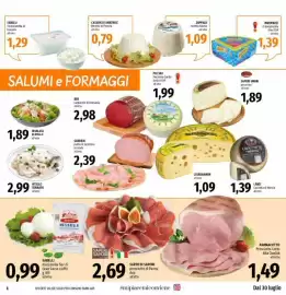 Volantino Emi Supermercati Pagina 8: VITELLO TONNATO €2,99, CASEIFICIO AMATRICE Ricotta di Pecora €0,79