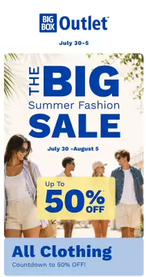 Big Box Outlet Store (valid until 5-08)