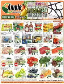 Ample Food Market flyer week 31 Page 1