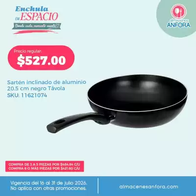 Almacenes Anfora (válido hasta 31-07)