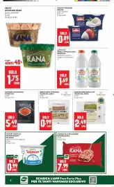 Volantino Panorama Pagina 2: Yogurt vegetale Bifidus bianco Sojasun €0,99, Orecchiette integrali Tesori dell'Arca €0,99