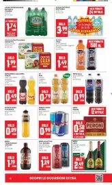 Volantino Panorama Pagina 8: Bibite senza zucchero Guizza €0,49, Tè Pam €0,79