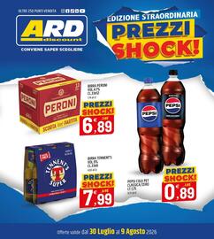 Volantino Ard Discount Pagina 20: Birra Peroni €6,89, Birra Tennent's Super €7,99