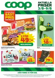 Coop reklamblad vecka 32 Sida 1