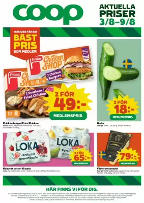 Coop reklamblad (giltig till och med 10-08)