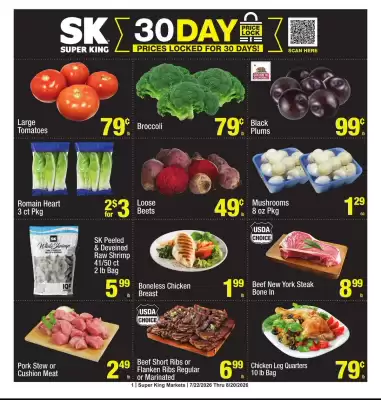 Super King Markets weekly ad (valid until 4-08)