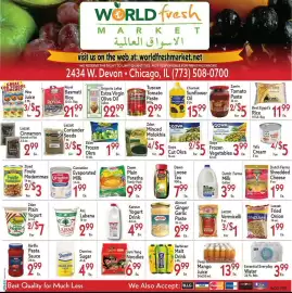 World Fresh Market weekly ad week 31 Page 1