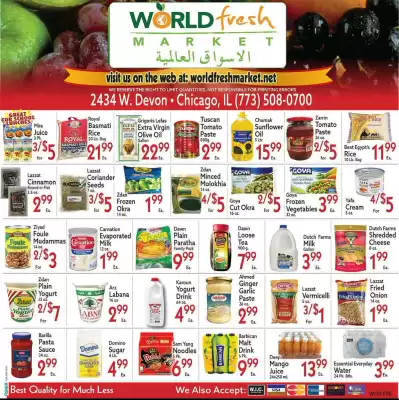 World Fresh Market weekly ad (valid until 4-08)