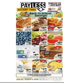 Payless weekly ad week 31 Page 1