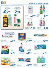 Volantino Supermercati B2 Pagina 7: Nelson piatti €1,29, Cif vetri brillanti sgrassatore universale spray €1,90