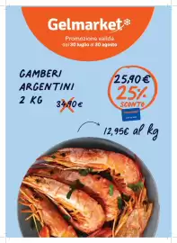Volantino Gelmarket Pagina 1: Gamberi Argentini €25,90