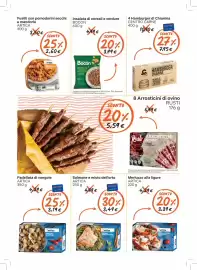 Volantino Gelmarket Pagina 4: Insalata di cereali e verdure Bocon €3,99, Salmone e misto dell'orto ARTICA €3,49