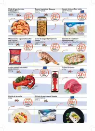 Volantino Gelmarket Pagina 6: Vongole del Pacifico Cotte €1,60, Code di gamberone indopacifico €9,90