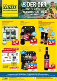 Netto Getränke Discount Prospekt Seite 1