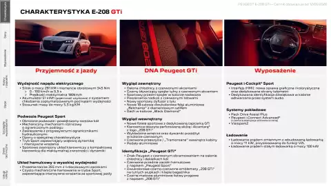 Peugeot gazetka | E-208 GTi Strona 2