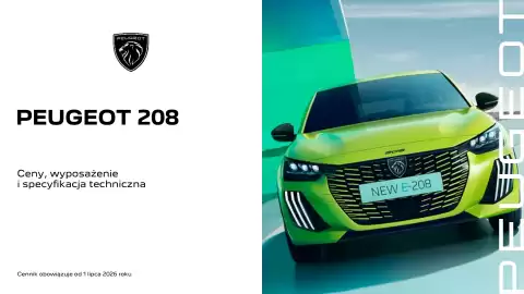 Peugeot gazetka | 208 Strona 1