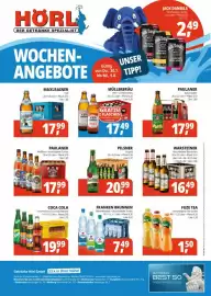 Hörl Getränke Prospekt woche 31 Seite 1