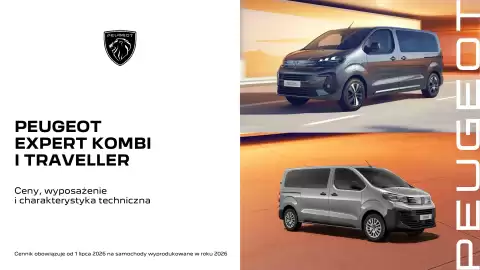 Peugeot gazetka | Expert Kombi i Traveller Strona 1