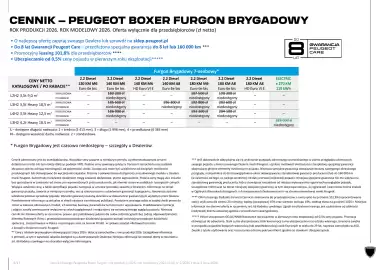 Peugeot gazetka | Boxer Furgon Strona 6