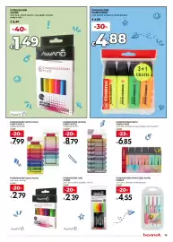 Volantino Bennet Pagina 13: Evidenziatori Fluo Award €2,39, Evidenziatori Stabilo Boss €4,88