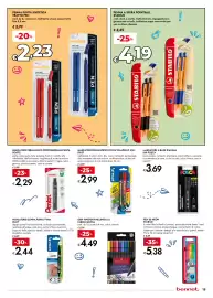 Volantino Bennet Pagina 15: Penna a sfera pointball STABILO €4,19, Marcatori permanenti punta scalpello 400 Pilot €2,99