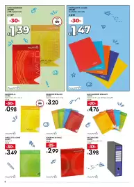 Volantino Bennet Pagina 8: QUADERNO A5 AWARD €0,98, MAXI QUADERNO SPIRALATO AWARD €4,76