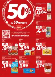 Volantino Bennet Pagina 4: Mais Bonduelle €3,99, Biscotto Salute Monviso €1,99