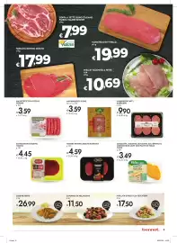 Volantino Bennet Pagina 9: Terre di Filiera MINIBURGER €3,59, Salsiccette con vitello Fiorani €3,59