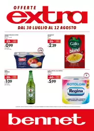 Volantino Bennet Pagina 1: YOGURT CREMOSO IN PEZZI Müller €0,99, Riso Blond Gallo €2,39