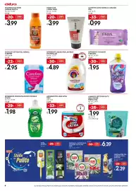 Volantino Bennet Pagina 4: Detergente liquido per lavatrice Chanteclair €4,89, Asciugatutto Asso Ultra Foxy €1,99