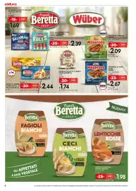Volantino Bennet Pagina 6: Pancetta dolce o affumicata Fratelli Beretta €2,44, Wüber Wüberone €2,09